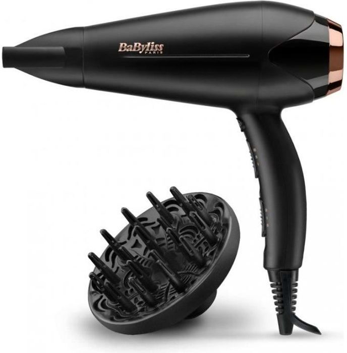 Babyliss BaByliss D570DE - Secador de pelo Turbo shine 2200