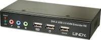 Lindy Kit extensor de audio KVM Cat.5 Classic DVI USB, 5