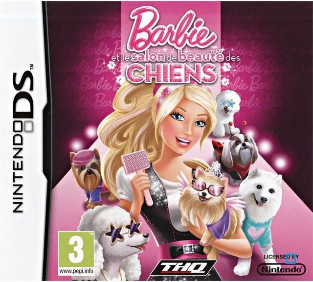 Thq BARBIE BEAUTY SALON DOGS / Juego de consola DS