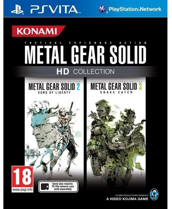 Konami Metal Gear Solid HD Colección PS Vita Juego