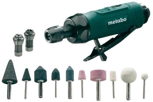 Metabo 604116500 604116500amoladora recta dg 25 set demanda aire 300 lseg con green black 4 5