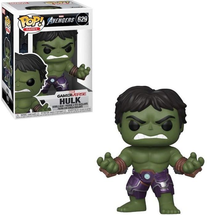 Pop Marvel Vengadores videojuego hulk traje stark tech figura avengers gamerverse funkopop gamehulk suit coleccionable multicolor 47759 los the juego