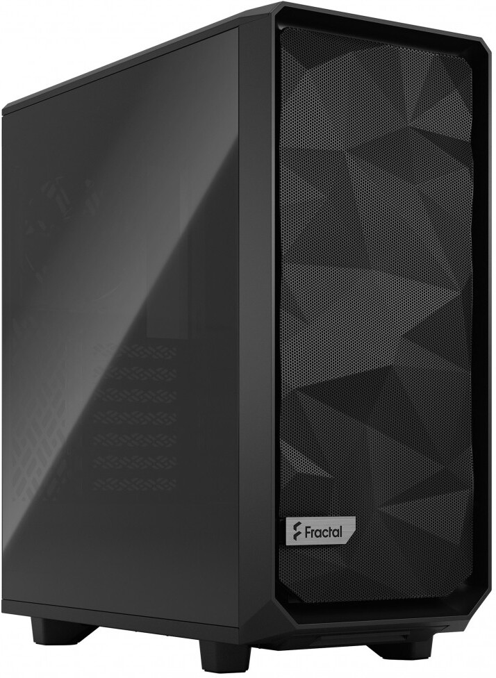 Fractal Caja Design meshify 2 compact cristal templado negro ordenador fdcmes2c02 pc usb 3.0