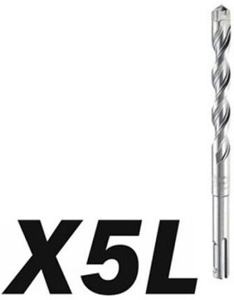 Bosch Broca SDS-Plus X5L 8.0x215mm x10 BOSCH 2608585064