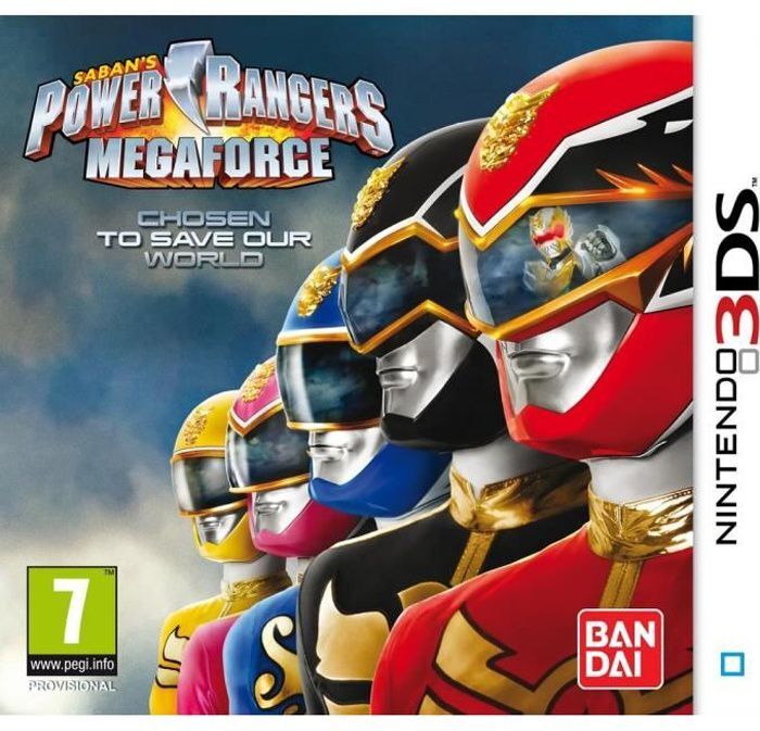 Bandai Juego Power Rangers Samurai Mega Force 3DS