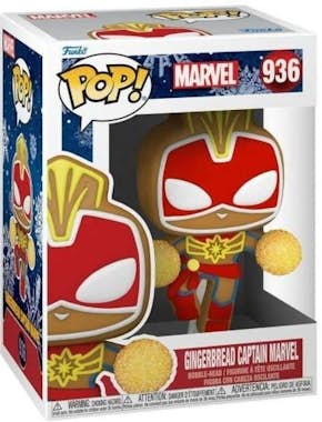 Funko Pop! Marvel: Holiday - Capitán Marvel