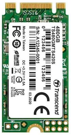 Transcend TS480GMTS420S Disco Duro Interno 480 GB SSD M.2 Ve