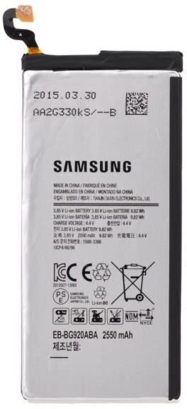 Samsung BATERIA ORIGINAL SAMSUNG GALAXY S6 ( EB-BG920ABA )