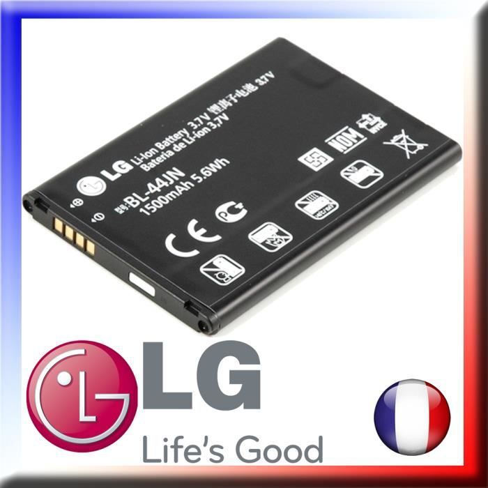 LG Batería ORIGINAL BL-44JN para Optimus Pro