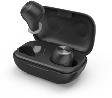 Hama Hama WEAR7701BK Auriculares Inalámbrico Dentro de
