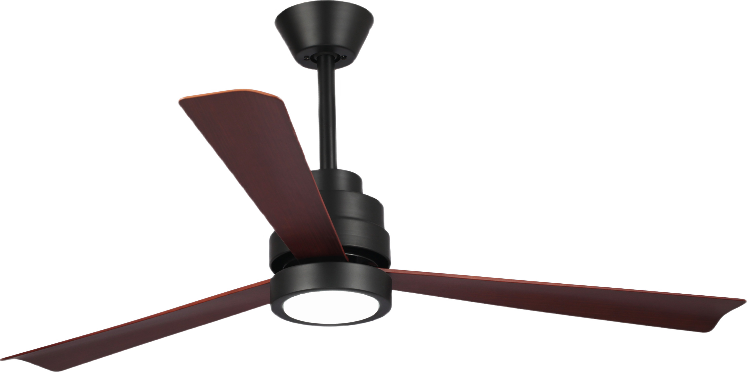 KlassFan Ventilador de techo DC palas de madera 132 cm con