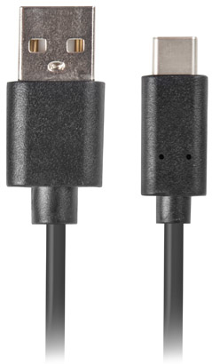 Lanberg Lanberg CA-USBO-20CU-0018-BK cable USB 1,8 m USB 2