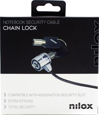 Nilox Nilox Cable seguridad con doble llave 1.8m