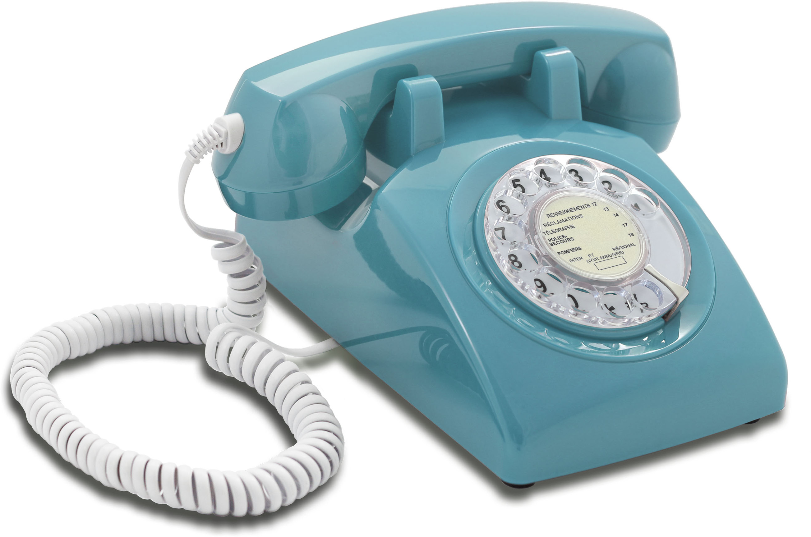 Opis Technology OPIS 60s CABLE con logo de : Teléfono estilo retro