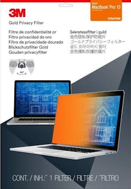 3M Filtro de privacidad de pantalla - Dorado - Para p