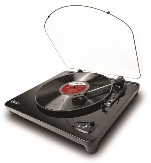 Ion Audio Air lp black tocadiscos de vinilo bluetooth y discos 3