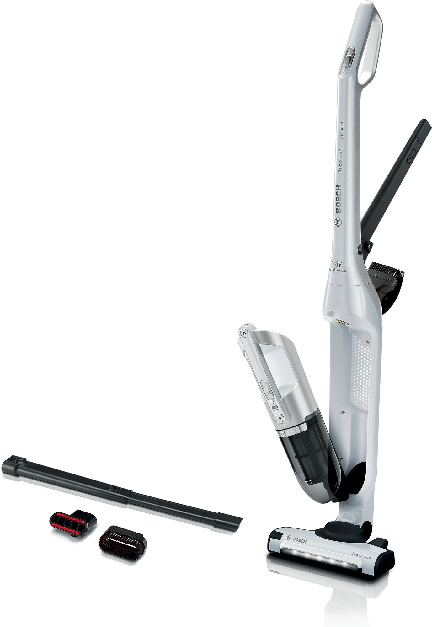 Bosch Serie 4 Flexoo'o Aspirador Vertical Sin Cable 0.4