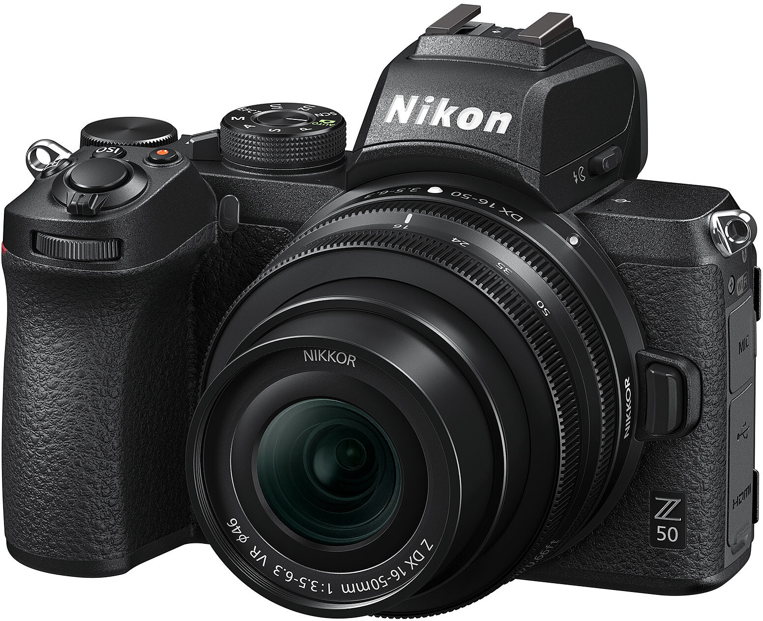 Nikon Z50 Cámara DX Mirrorless 4K UHD Pantalla Táctil Au