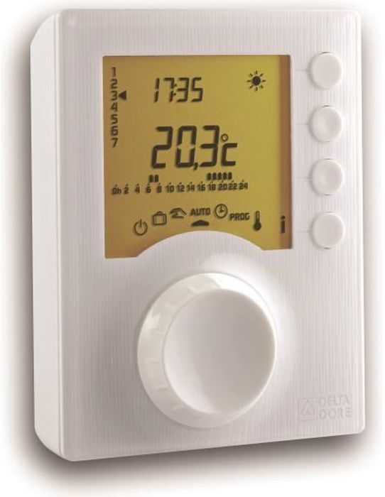 DELTA DORE Termostato programable con cable Tybox 117