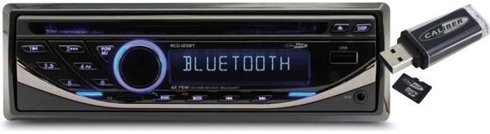 Caliber CALIBER Bluetooth Car Radio con reproductor de CD/