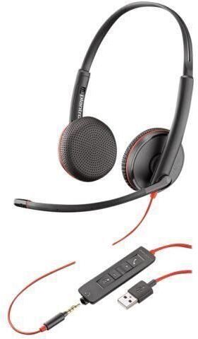 Logilink Auricular POLY Plantronics Blackwire C3225 - Alámb