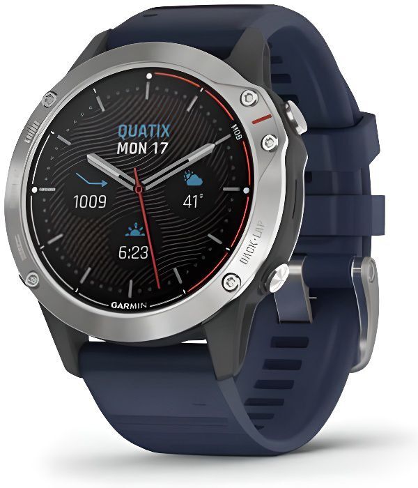 Garmin GARMIN QUATIX 6 Gris con correa de silicona Capitá