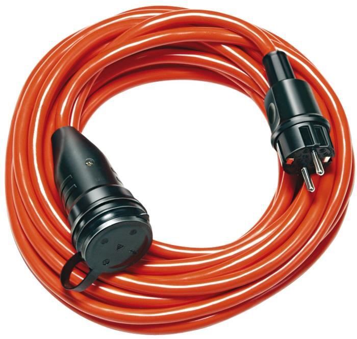 Brennenstuhl Bremaxx Cable de extensión IP44 Naranja 20 m AT-N07 V3V3-F 3 G1.5, 1 pieza,