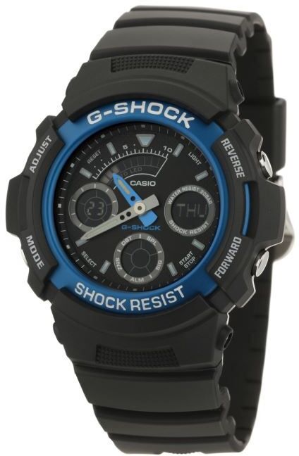 Casio Gshock Reloj 20 bar azul para hombre aw5912aer