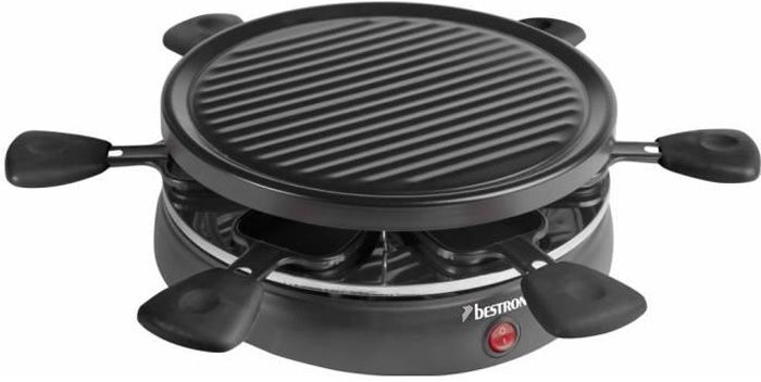 Bestron Parrilla Raclette ARC650 800 W Negro