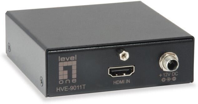 Level One LevelOne HVE-9010, transmisor y receptor AV, 3840