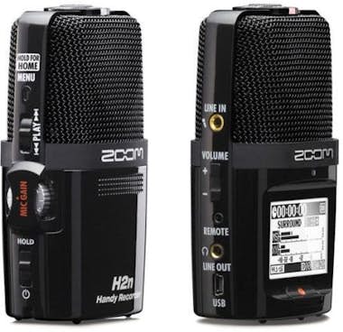 Zoom H2n 24Bit 360° Grabador de audio envolvente