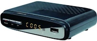 Sintonizador TDT AKAI ZAP266K-H, DVB-T2, color Negro
