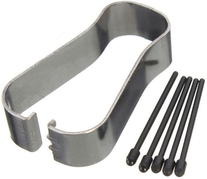 Antiimpacto! Pack 5 puntas / tip repuesto Negro S-Pen Samsung N