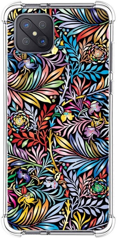 Tumundosmartphone Funda Antigolpes Oppo Reno 4Z 5G Flores 04