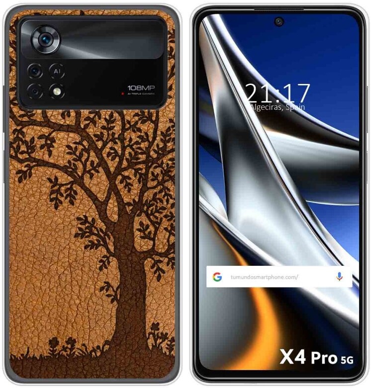 Tumundosmartphone Funda Xiaomi POCO X4 Pro 5G Cuero 03