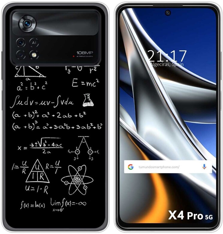 Tumundosmartphone Funda Xiaomi POCO X4 Pro 5G Formulas