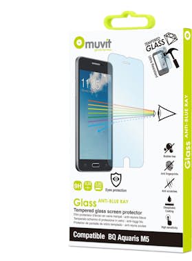 Muvit muvit protector pantalla BQ Aquaris M5 vidrio temp