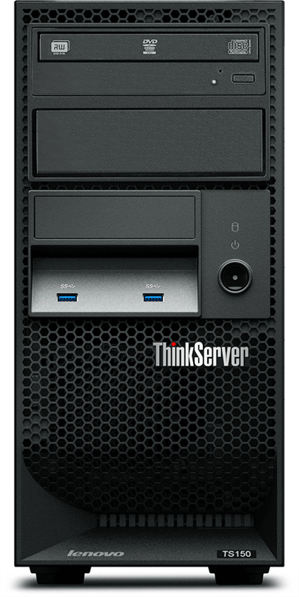 Lenovo Lenovo ThinkServer TS150 servidor 3,3 GHz 8 GB Tor