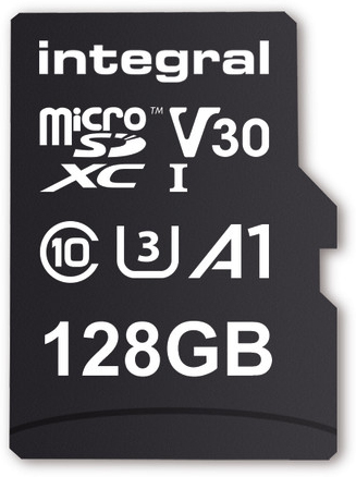 Integral Integral INMSDX128G-100V30 128GB MICRO SD CARD MIC