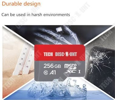 Tech DISCOUNT TD® Tarjeta Micro SD 64GB memoria cámara nitendo s