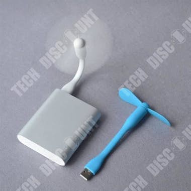 Tech DISCOUNT TD® Mini ventilador de refrigeración USB portátil