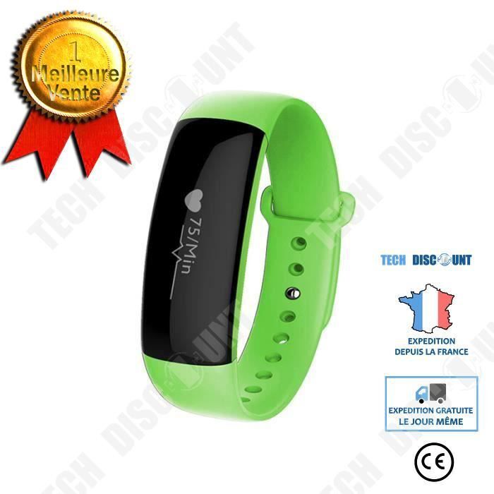 Tech DISCOUNT TD® Smart Smart Watch Bluetooth 4.0 Fitness Presió
