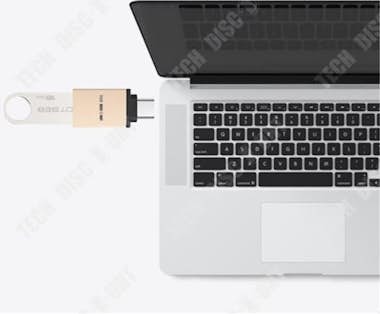Tech DISCOUNT Adaptador TD® usb c a USB 3.0 hembra macho clave t