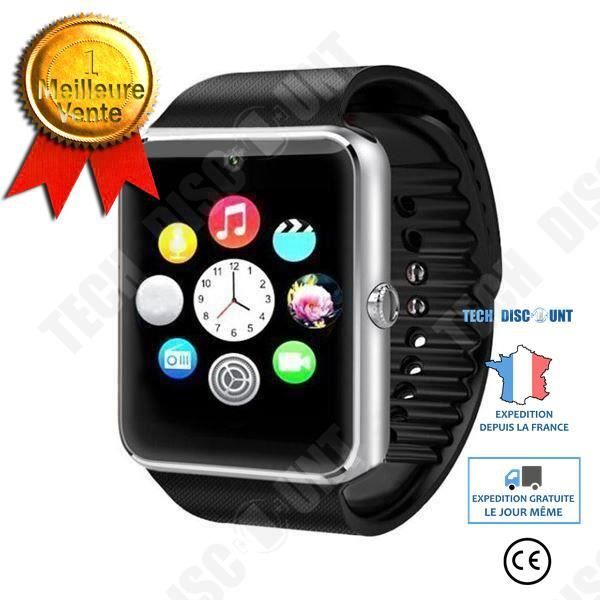 Tech DISCOUNT TD® Bluetooth Watch GT08 1.54 pulgadas MTK6260A di