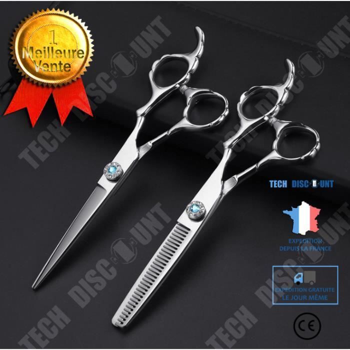 Tech DISCOUNT Tijeras de peluquería profesional TD® y tijeras de