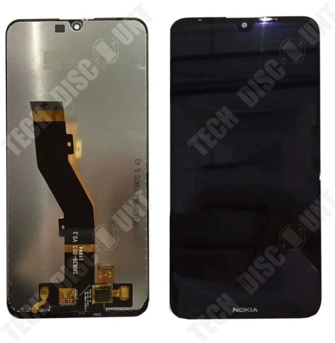 Tech DISCOUNT TD® Nokia 3.2 táctil+Pantalla LCD NEGRA+herramient