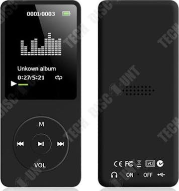 Tech DISCOUNT TD® Player JS-01 MP3 deportivo con pantalla MP4 Co