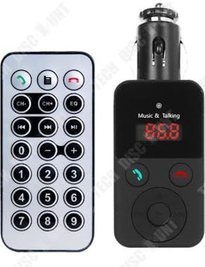 Tech DISCOUNT TD® Coche Bluetooth Manos libres Coche MP3 Encende