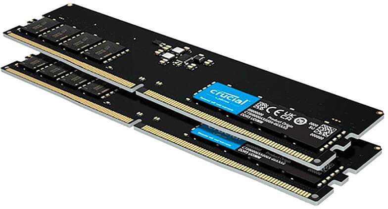 Crucial CT2K16G48C40U5 Memoria RAM 32 GB (2x16GB) DDR5 480