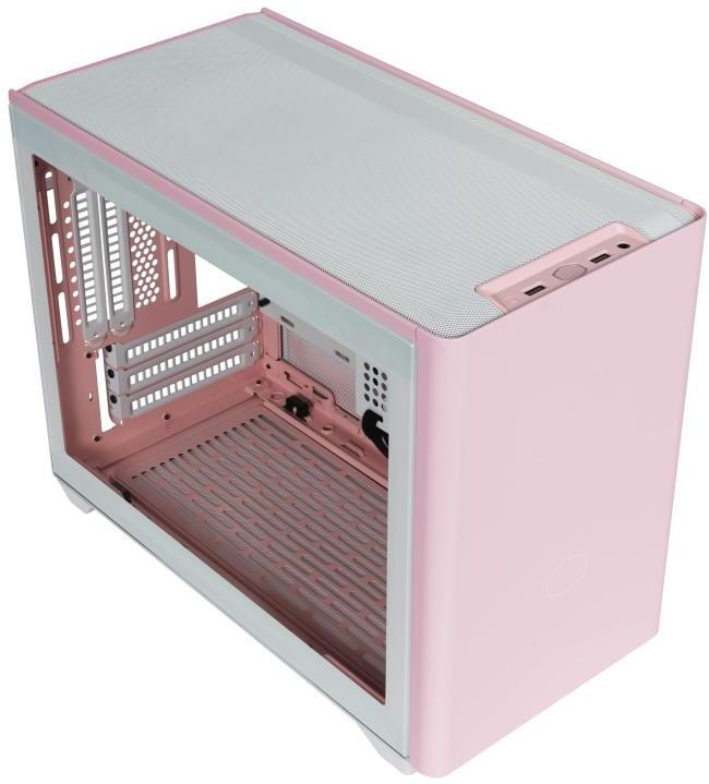 Cooler Masterbox Nr200p caja ordenador mini itx panel lateral cristal templado opciones de enfriamiento exp torre usb 3.2